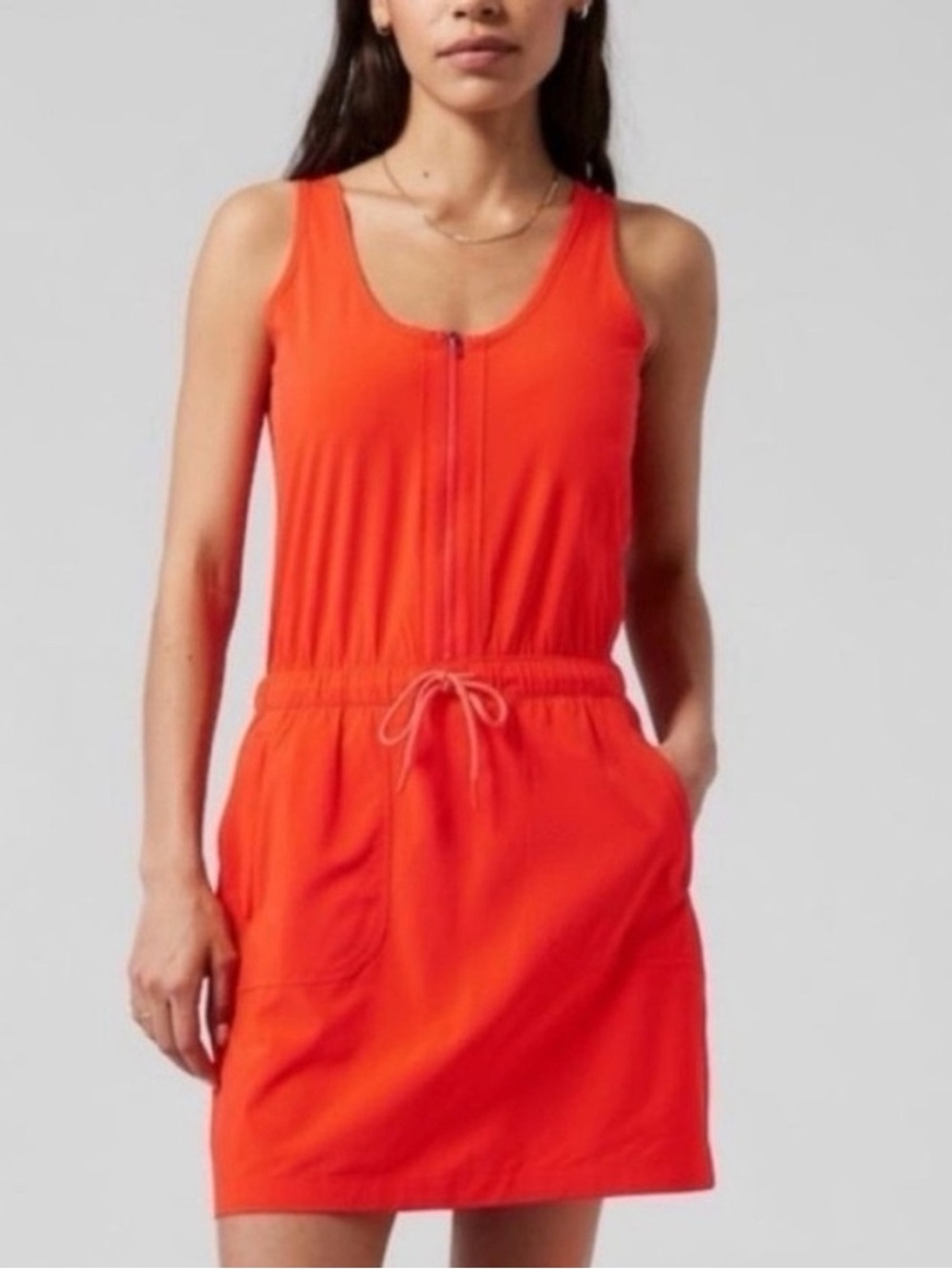 Athleta Expedition bright vermillion sz 10 skort hiking dress